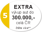 EXTRA výkup aut do 300.000.-Kč - celá ČR
